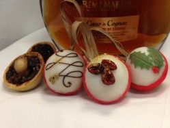 Hayden Groves' mince pie 'baubles' were among the mince pies put up for auction by 100 chefs to help raise money for The Mince Pie Project