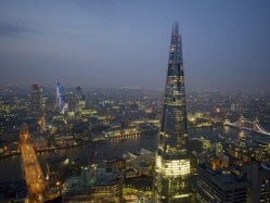 The £2bn Shard building, which opened earlier this year, was ranked as a top 'dream activity' by inbound visitors