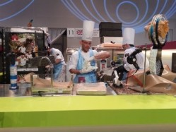 World Pastry Cup 2013: The UK team of Javier Mercado, Nicolas Belorgey and Nicolas Bouhelier gave their entry a 'Lost Worlds' theme