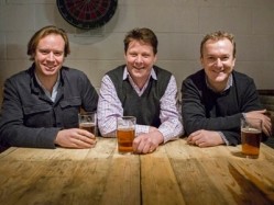 Celebrating 10 years in business. Friends Tom Peake, Mark Reynolds and Nick Fox, founders of Renaissance Pubs