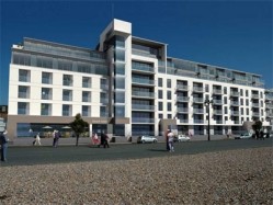 An artist's impression of how the renovated Beach Hotel will look