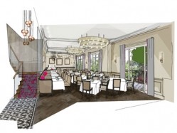 The new-look Restaurant 23 will feature a 46-cover main dining area on the ground floor and a 36-cover courtyard