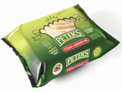 Peter's Food Service's new range of pies are 30% bigger and feature new recipes