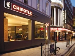 Chipotle opened it's first UK restaurant in Charing Cross in May 2010