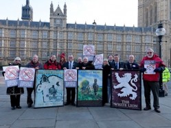 Hundreds of licensees and breweries came from across the UK to take part in the beer tax lobby on Wednesday (12 December)
