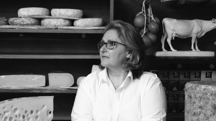 Patricia Michelson founder of cheese-focused retailer and café La Fromagerie in London Highbury Marylebone Bloomsbury